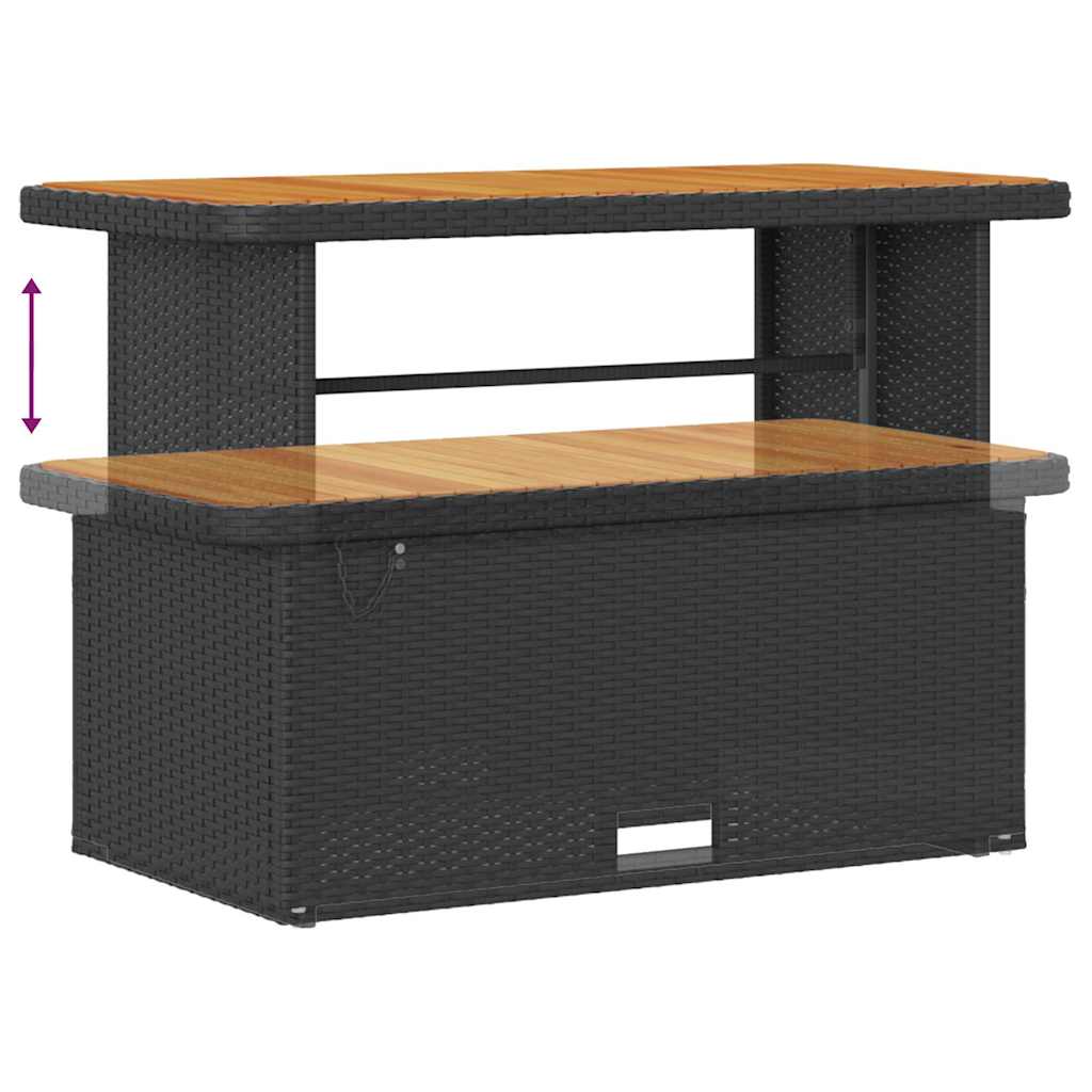 Have Spisebordssæt Polyrattan - Billede 11
