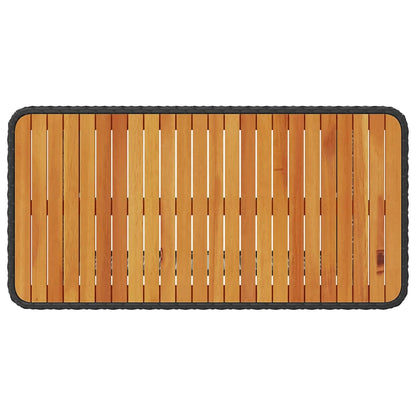 Have Spisebordssæt Polyrattan - Billede 9