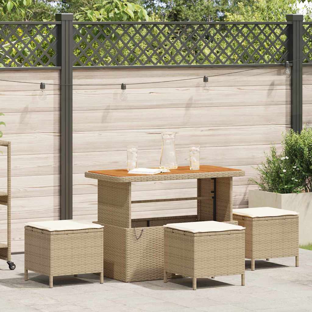 Have Spisebordssæt Polyrattan