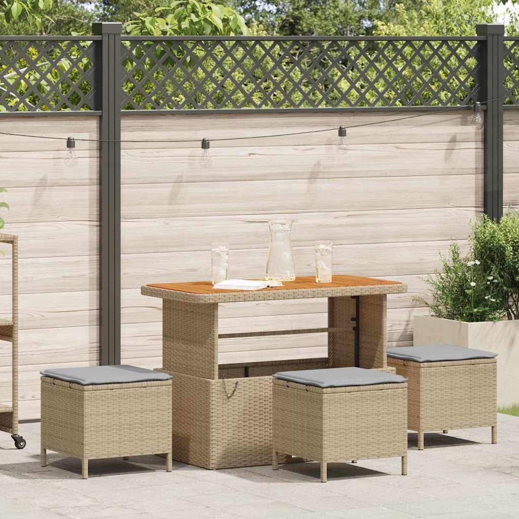 Have Spisebordssæt Polyrattan