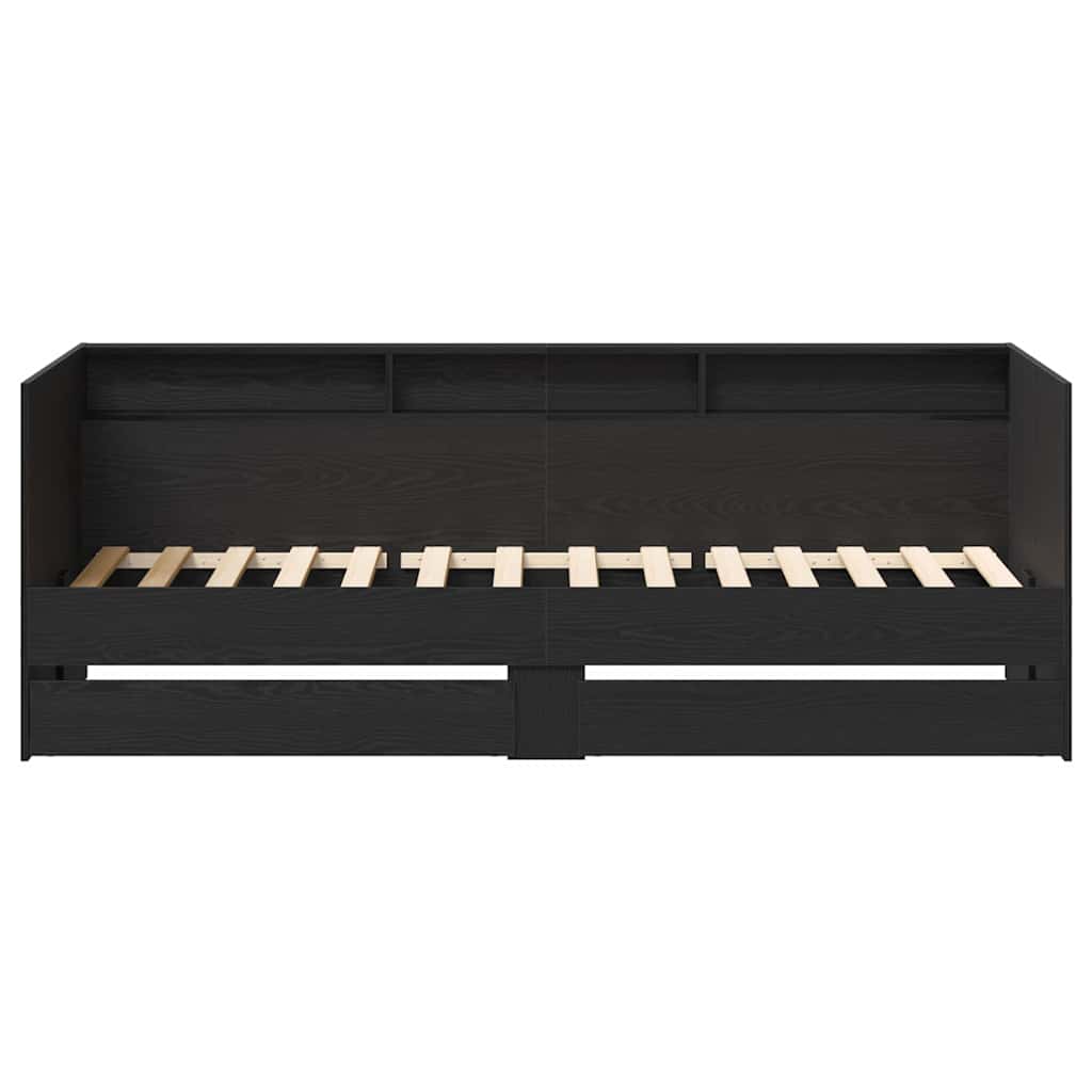 Dagbed Grå 90 X 200 Cm Konstrueret Træ - Billede 7