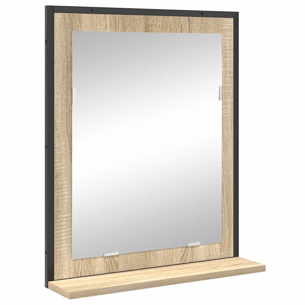 Badeværelsesmøbel Sæt Med Hylde 3 Pcs Brun 60 X 33 X 60 Cm - Billede 5