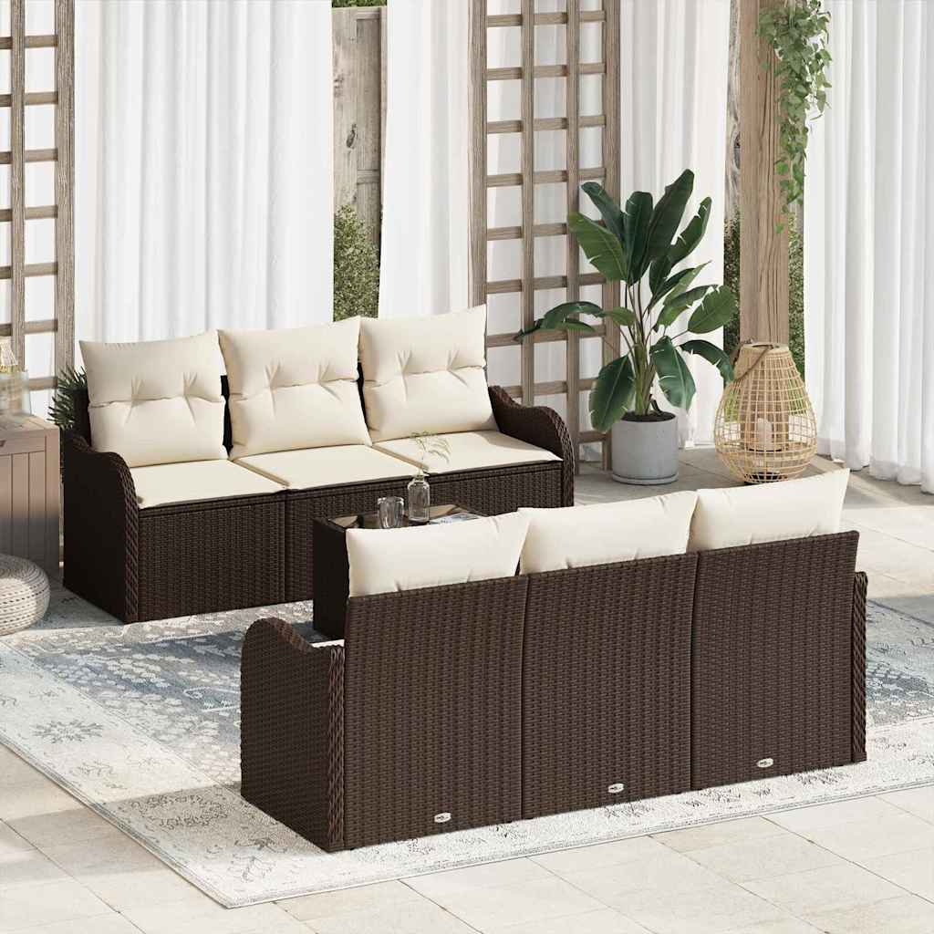 Havesofa Sæt 55 X 55 X 37 Cm Polyrattan