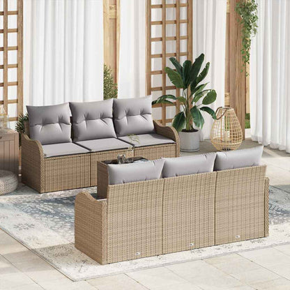 Havesofa Sæt 55 X 55 X 37 Cm Polyrattan