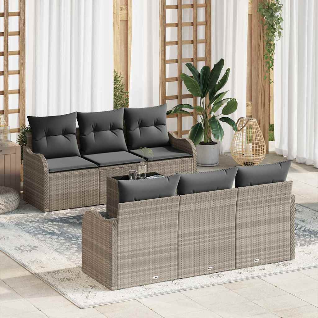 Havesofa Sæt 55 X 55 X 37 Cm Polyrattan