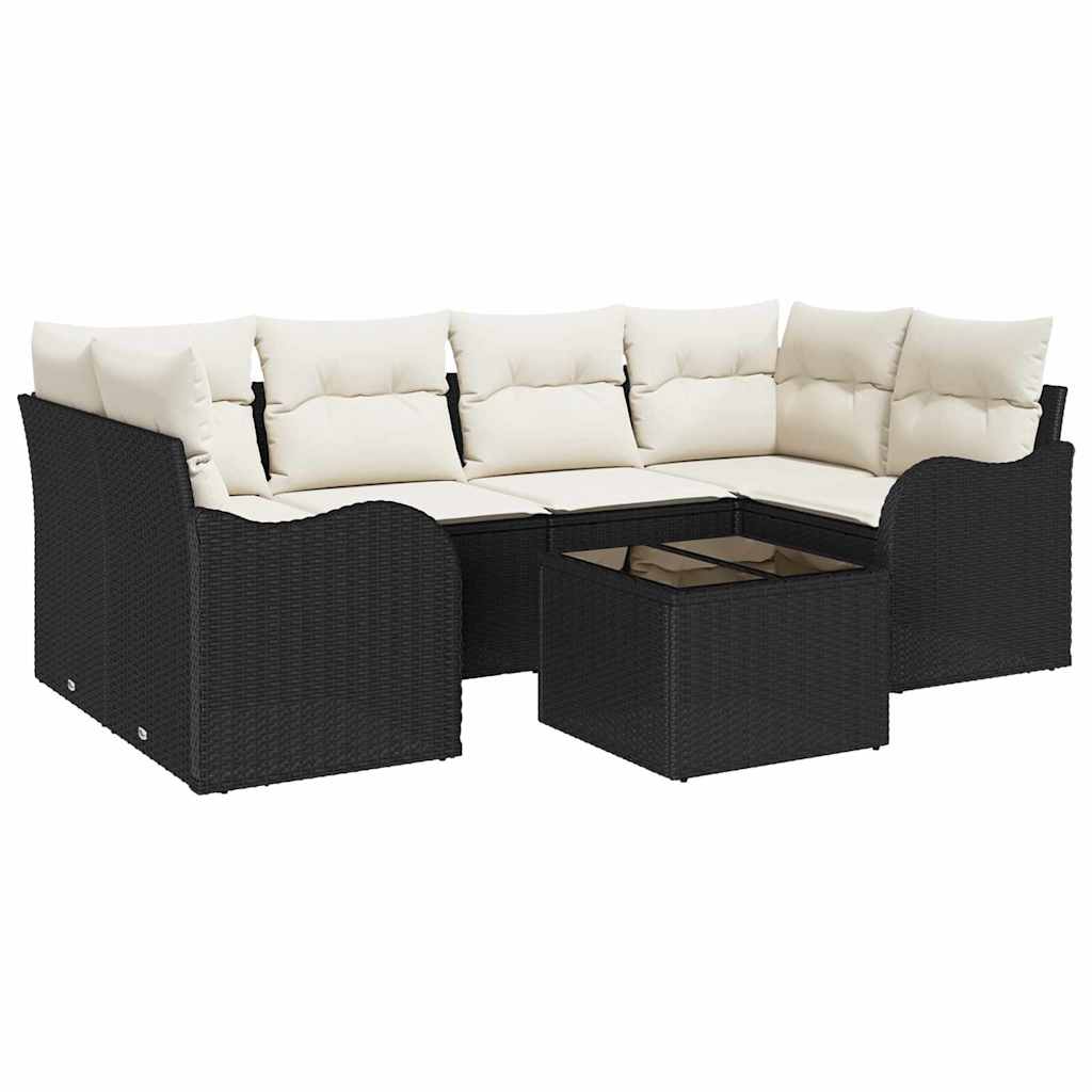 Havesofa Sæt 55 X 55 X 37 Cm Polyrattan - Billede 2