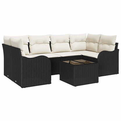 Havesofa Sæt 55 X 55 X 37 Cm Polyrattan - Billede 2