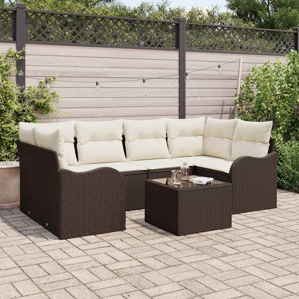 Havesofa Sæt 55 X 55 X 37 Cm Polyrattan