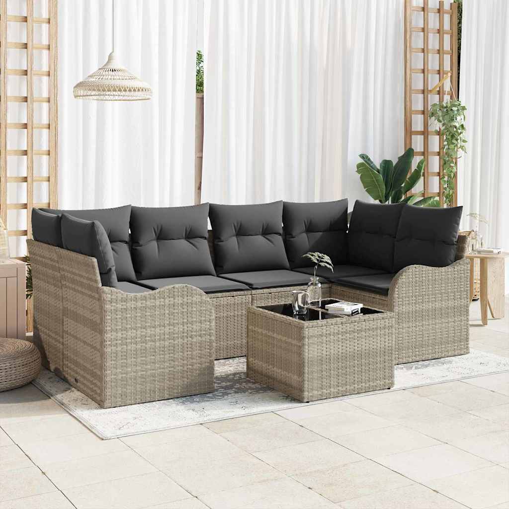 Havesofa Sæt 55 X 55 X 37 Cm Polyrattan