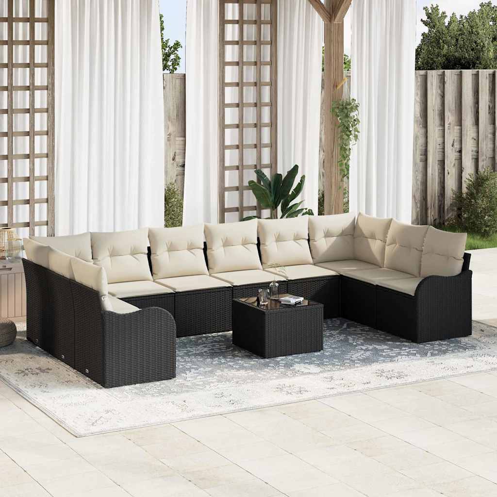 Havesofa Sæt 55 X 55 X 37 Cm Polyrattan - Hovedbillede