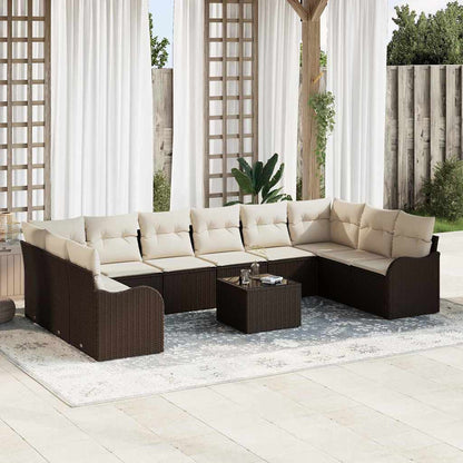 Havesofa Sæt 55 X 55 X 37 Cm Polyrattan