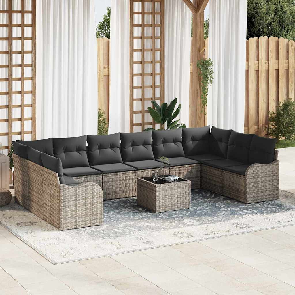 Havesofa Sæt 55 X 55 X 37 Cm Polyrattan