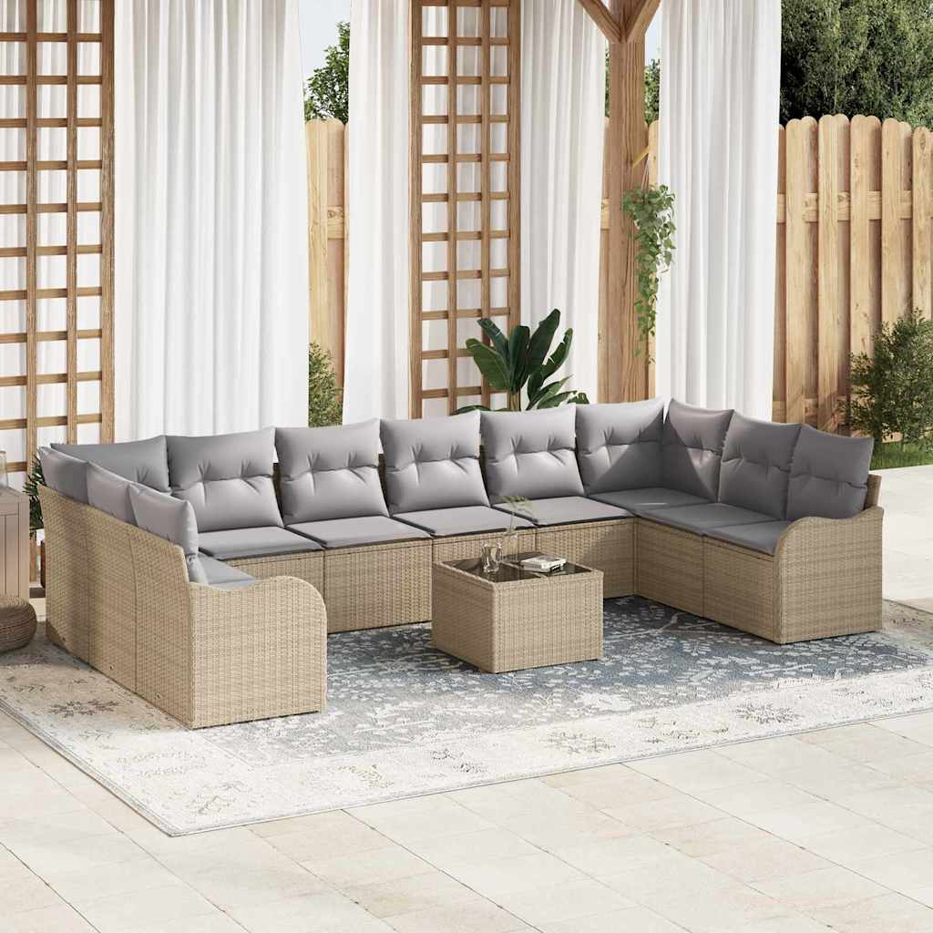 Havesofa Sæt 55 X 55 X 37 Cm Polyrattan