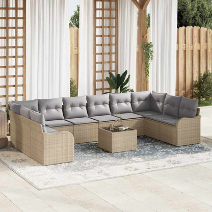 Havesofa Sæt 55 X 55 X 37 Cm Polyrattan