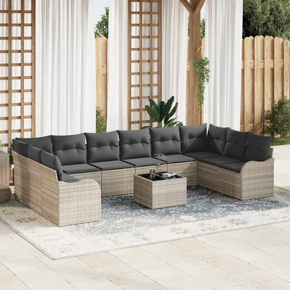 Havesofa Sæt 55 X 55 X 37 Cm Polyrattan