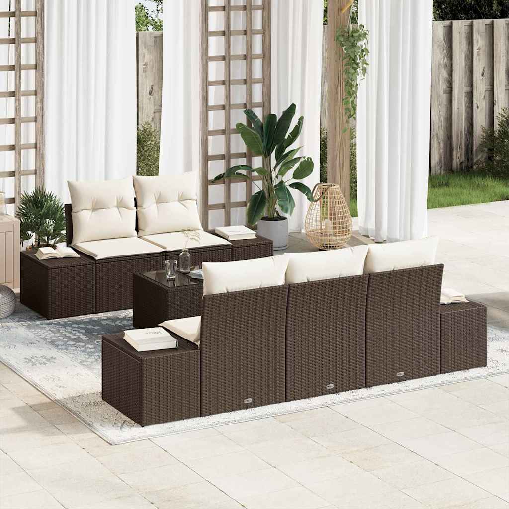Havesofa Sæt Med Pude Polyrattan
