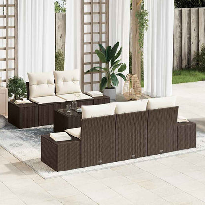 Havesofa Sæt Med Pude Polyrattan
