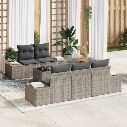 Havesofa Sæt Med Pude Polyrattan