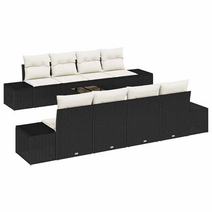 Havesofa Sæt Med Pude 7 Dele Polyrattan - Billede 2