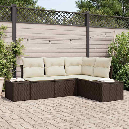 Havesofa Sæt 4 Stk. Polyrattan - Variant 3347038