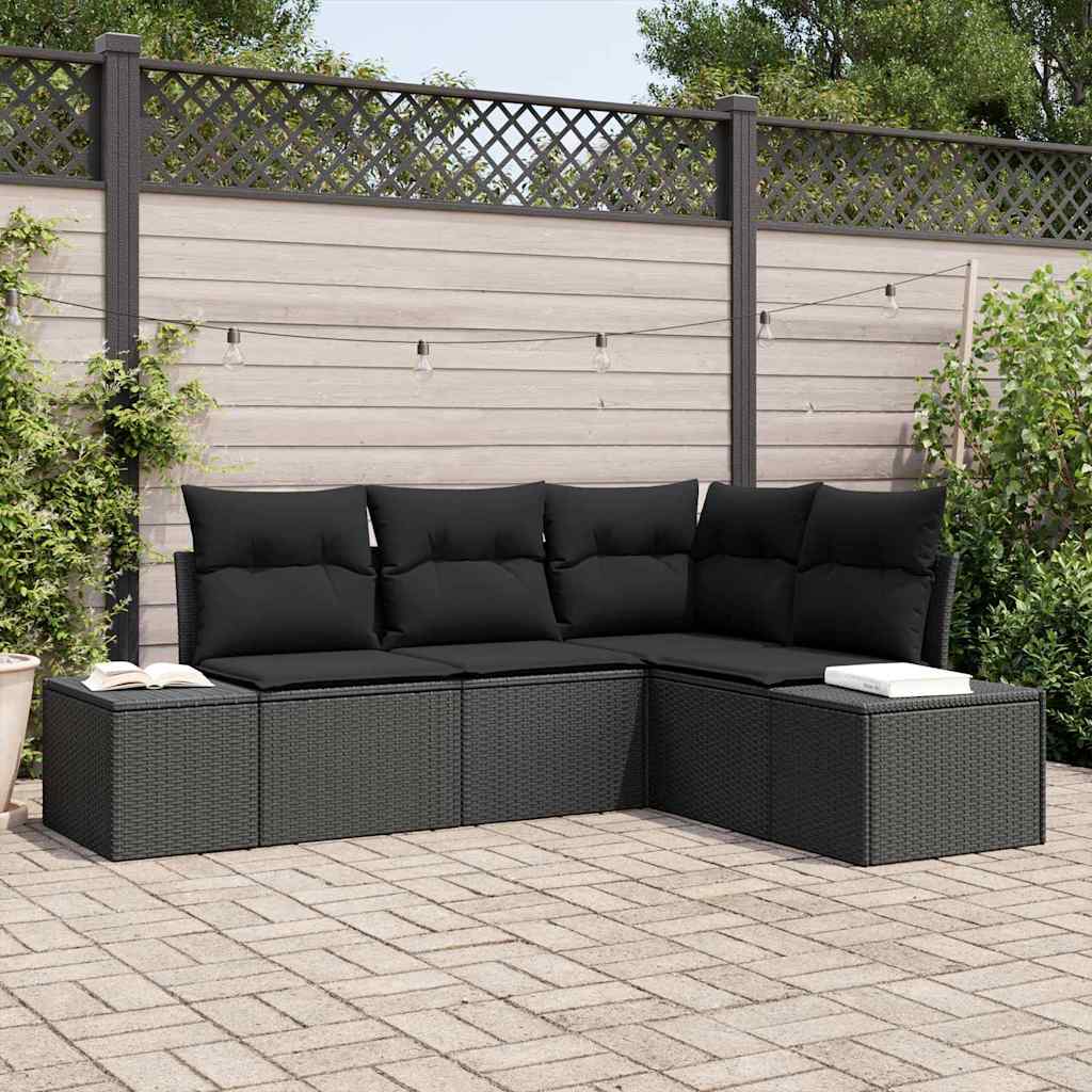 Havesofa Sæt 4 Stk. Polyrattan - Variant 3347043