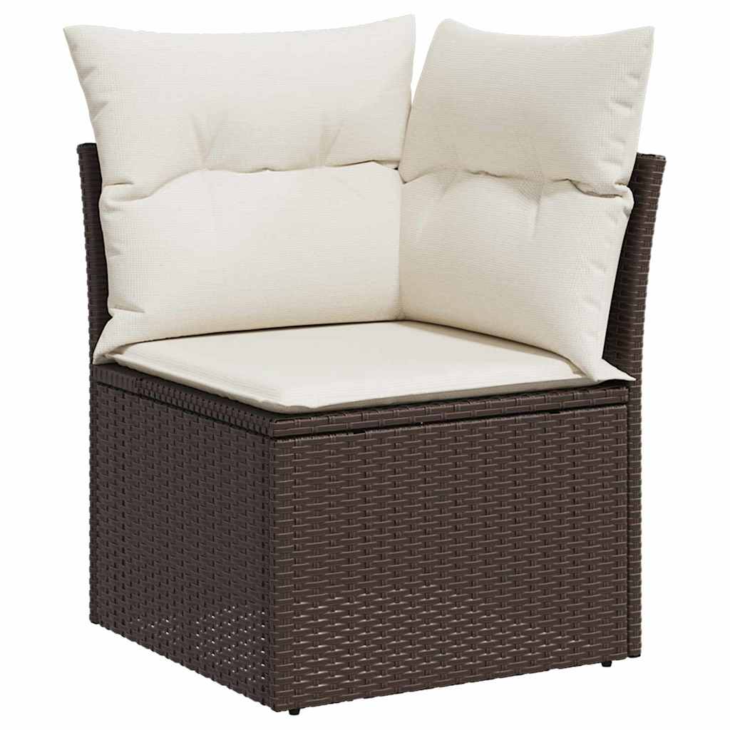 Havesofa Sæt 5 Dele Polyrattan - Billede 6