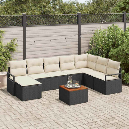 Havesofa Sæt 9 Stk. Polyrattan - Variant 3347740