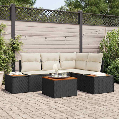 Havesofa Sæt 5 Stk. Poly Rattan - Variant 3348078