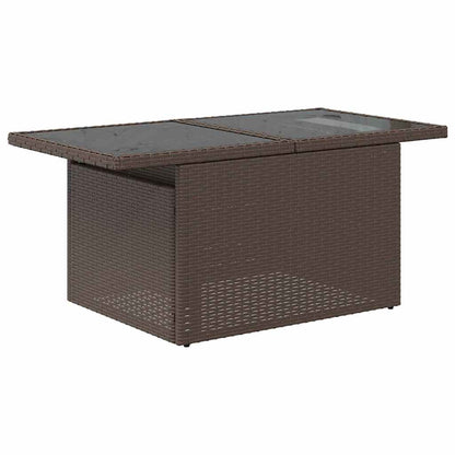 Havesofa Sæt 10 Stk. Polyrattan - Billede 6