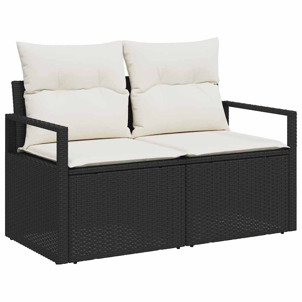 Havesofa Sæt Med Pude Med Pude 10 Dele - Billede 4
