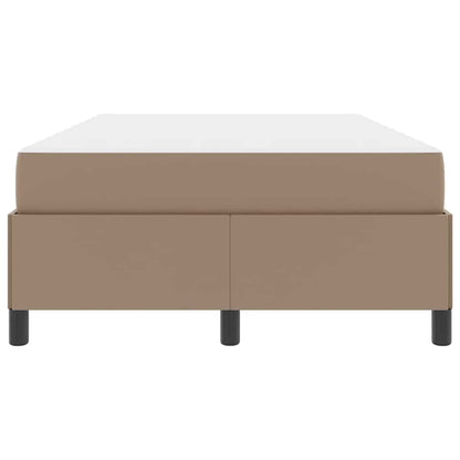 Sengeramme Med Madras Cappuccino 120 X 190 Cm Kunstlæder - Billede 6