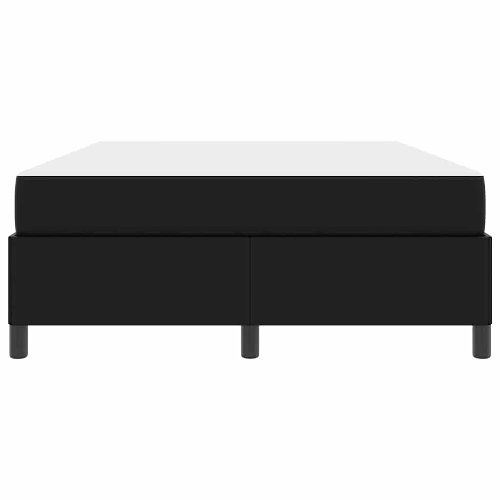 Sengeramme Med Madras Med Madras Sort 140 X 200 Cm Kunstlæder - Billede 7