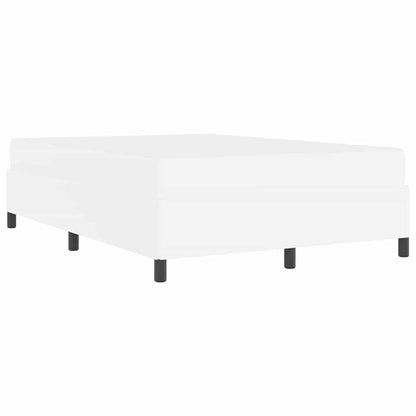 Sengeramme Med Madras Med Madras Hvid 140 X 200 Cm Kunstlæder - Billede 9