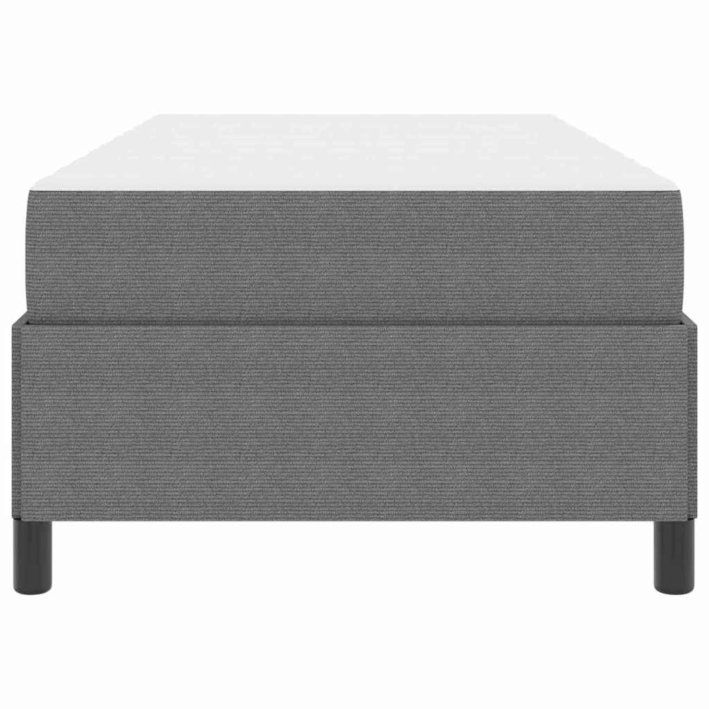 Sengestel Lysegrå 90 X 200 Cm Corduroy Stof - Billede 7