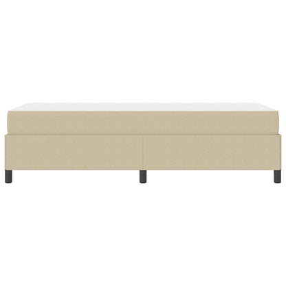 Sengestel Lysegrå 100 X 200 Cm Corduroy Stof - Billede 7