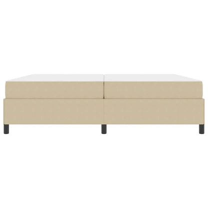 Sengestel Lysegrå 200 X 200 Cm Corduroy Stof - Billede 6