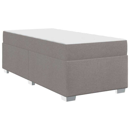 Sengestel Gråbrun 90 X 190 Cm Stof - Billede 2