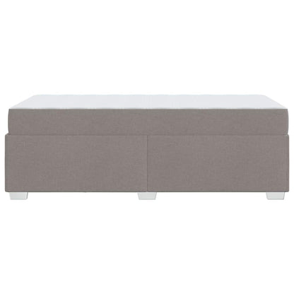 Sengestel Gråbrun 90 X 190 Cm Stof - Billede 7