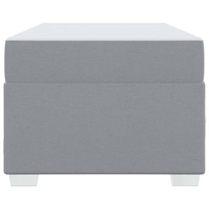 Sengestel Lysegrå 90 X 200 Cm Stof - Billede 7