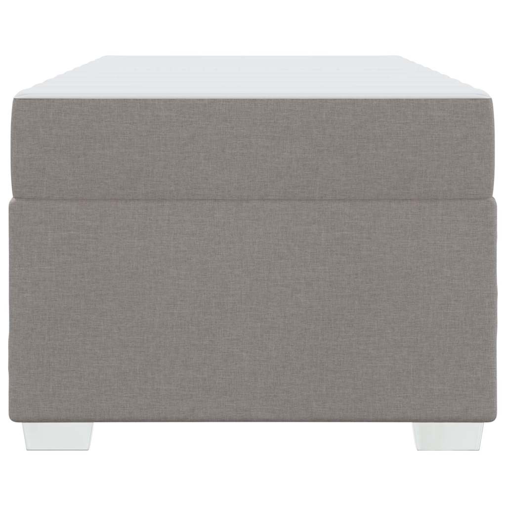 Sengestel Gråbrun 90 X 200 Cm Stof - Billede 7