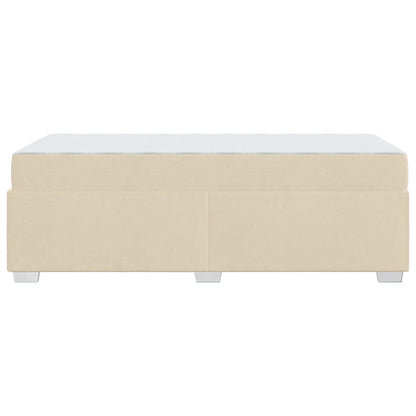 Sengestel Creme 100 X 200 Cm Stof - Billede 7