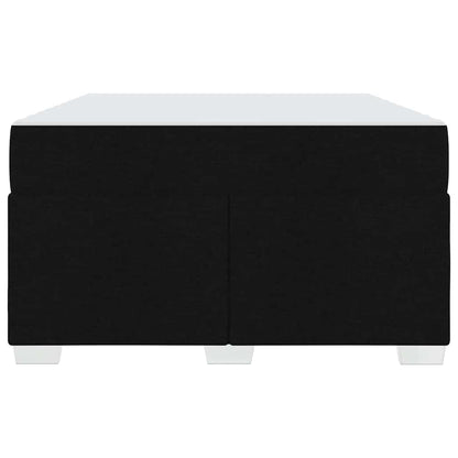 Sengestel Sort 120 X 190 Cm Stof - Billede 7