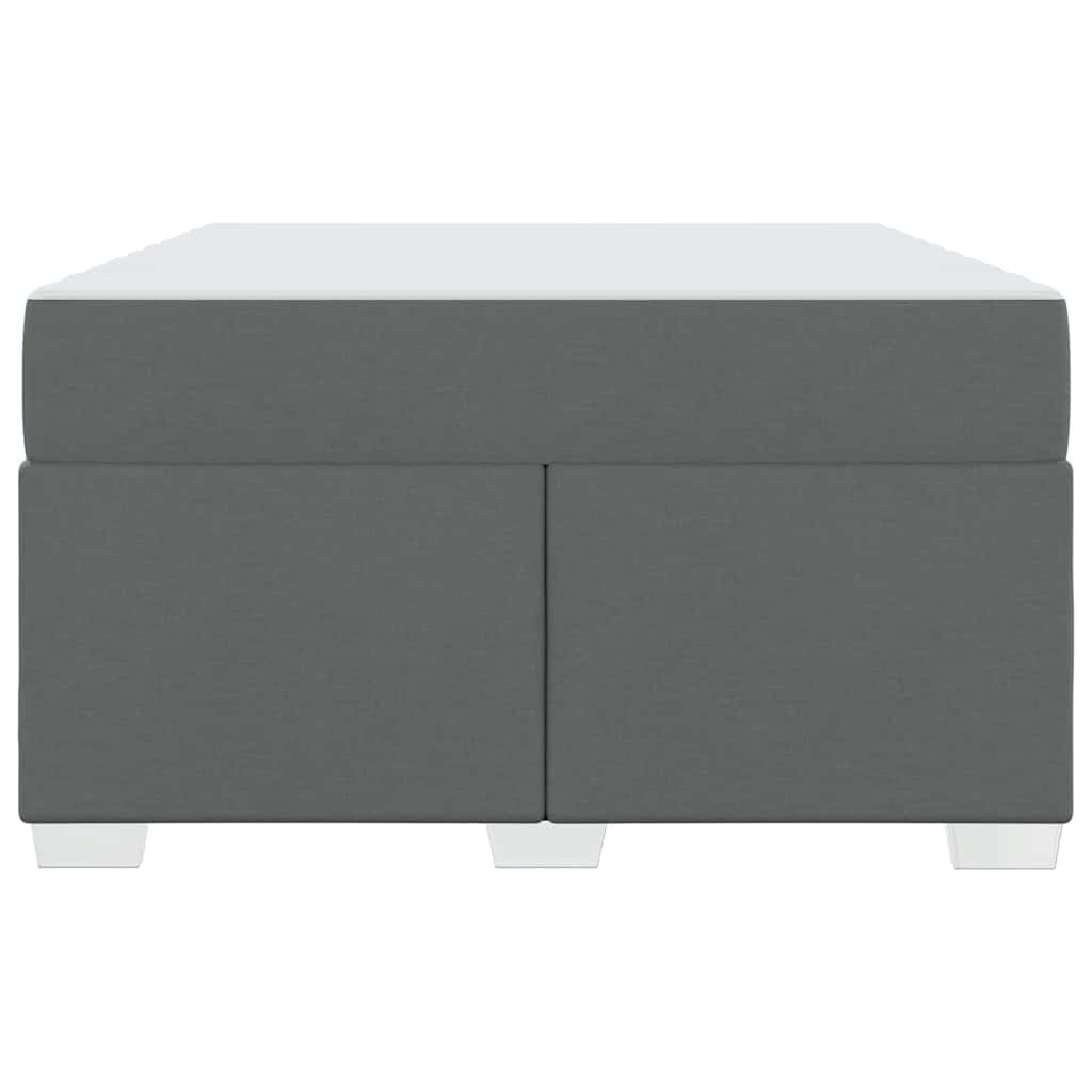 Sengestel Mørkegrå 120 X 200 Cm Stof - Billede 7