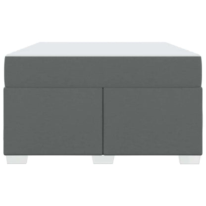 Sengestel Mørkegrå 120 X 200 Cm Stof - Billede 7