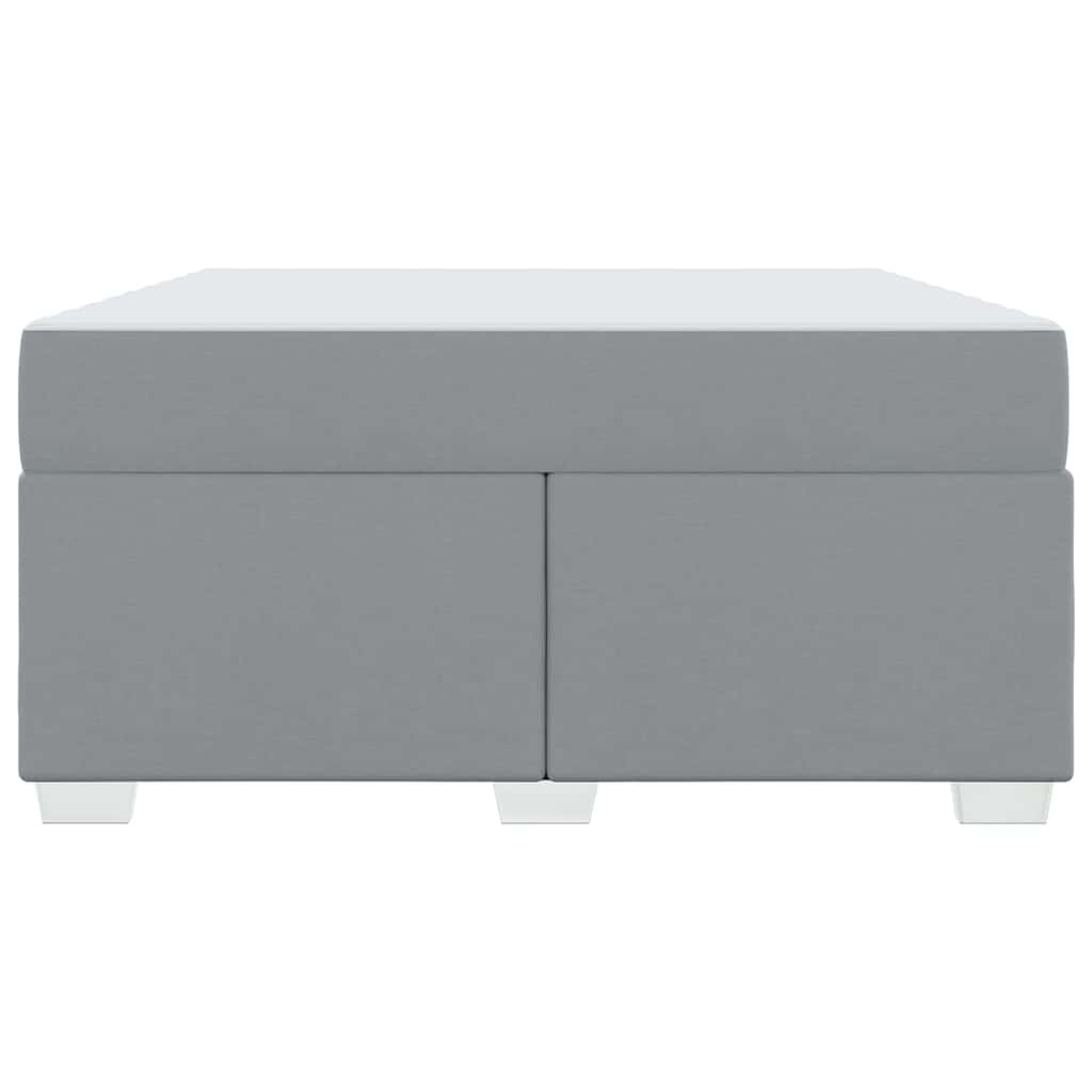 Sengestel Lysegrå 140 X 200 Cm Stof - Billede 7