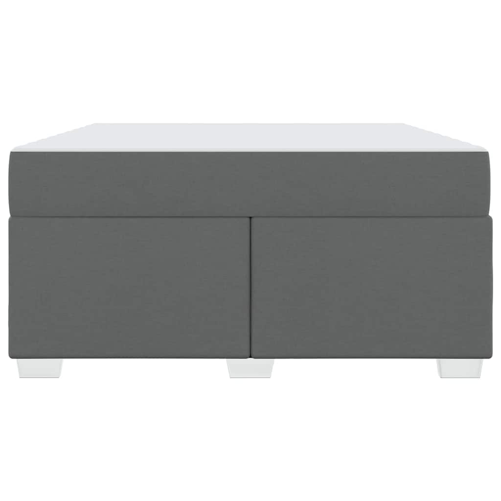 Sengestel Mørkegrå 140 X 200 Cm Stof - Billede 7