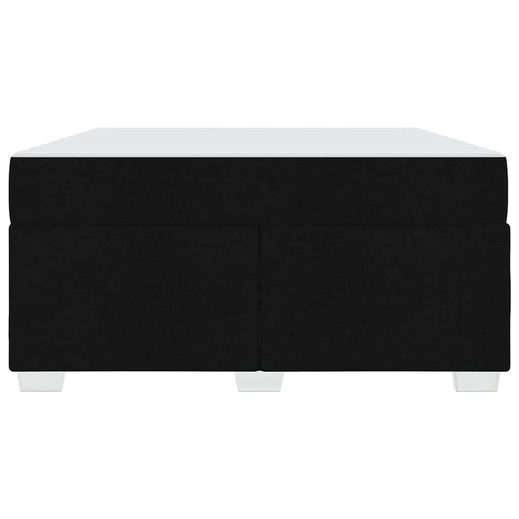 Sengestel Sort 140 X 200 Cm Stof - Billede 7