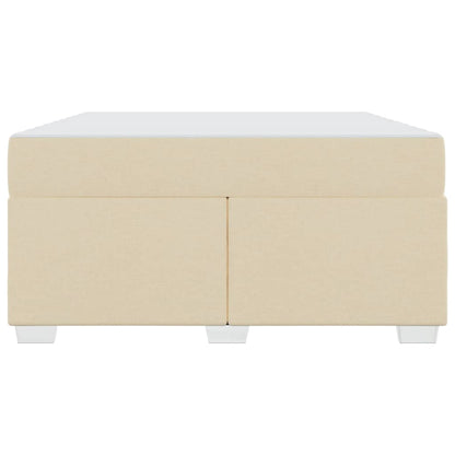 Sengestel Creme 140 X 200 Cm Stof - Billede 7