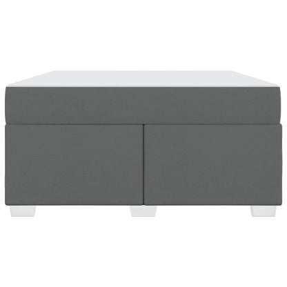 Sengestel Mørkegrå 160 X 200 Cm Stof - Billede 7