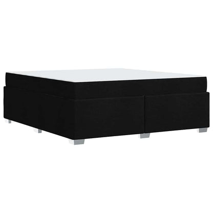 Sengestel Sort 180 X 200 Cm Stof - Billede 8
